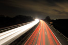 Autobahn bei Nacht 02