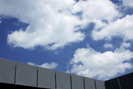 Flachdach Wolken