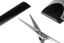Friseur Kamm Schere Haarschneider