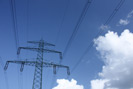 Strommast Wolken