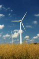 Windrad Feld Energie
