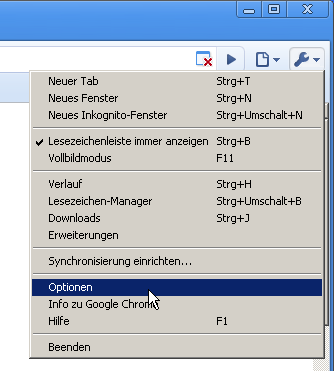 JavaScript in Google Chrome
