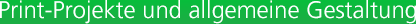 Referenzen Design Gestaltung Print