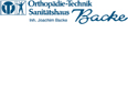 Logo Sanitätshaus Backe Bad Salzuflen