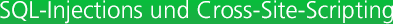 SQL-Injections und Cross-Site-Scripting